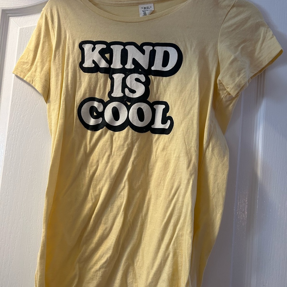 YellowT-Shirt - Kind Is Cool